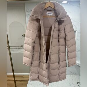 Calvin Klein Women's Puffer Jacket - Light Pink